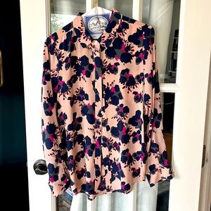 Like new! Boden sz 6. Silk shirt. Gorgeous for autumn!